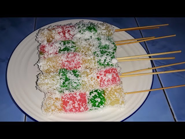 Kue cenil warna-warni (5pcs)